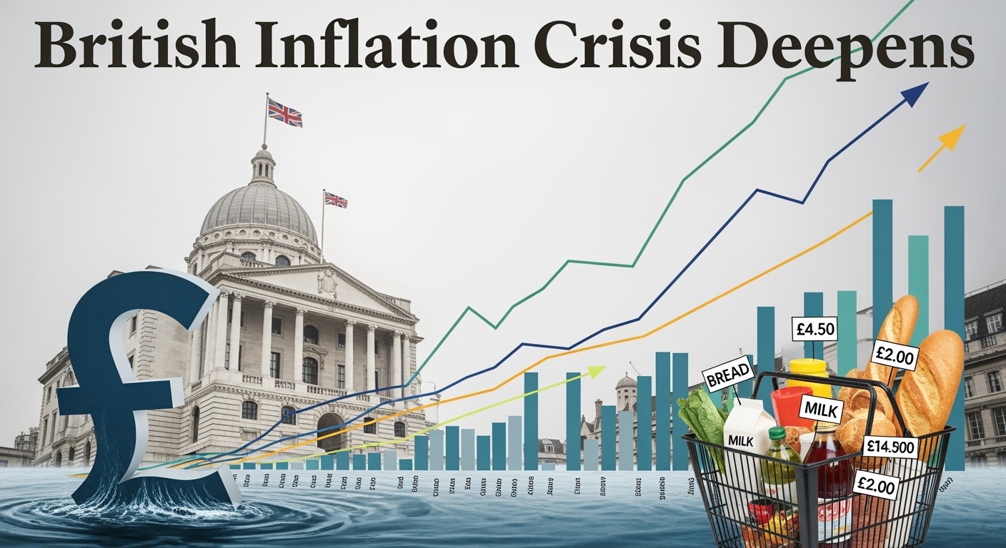 Wielka Brytania z najwyższą inflacją w G7: 3,8 procent w 2025!