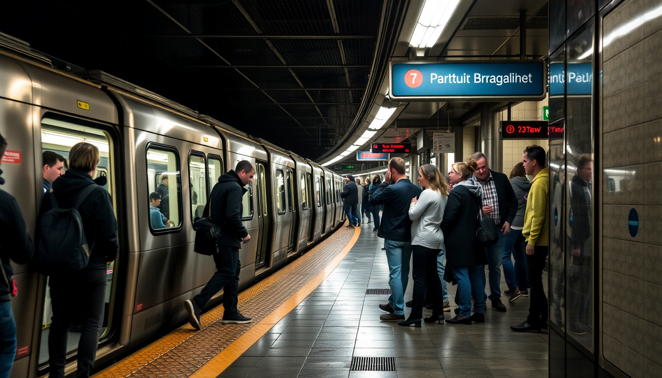 Metro na trzy dni sparaliżowane.