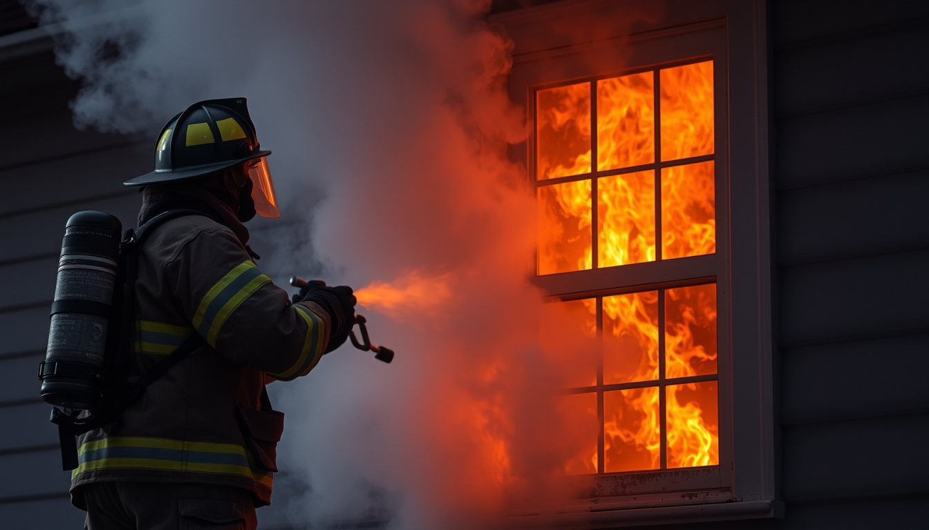 Tragedia w Rumii: pożar w budynku mieszkalnym pochłonął dwie ofiary.
