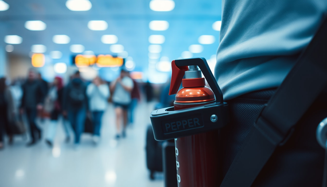Gaz pieprzowy na Heathrow. Policja zatrzymała sprawcę.
