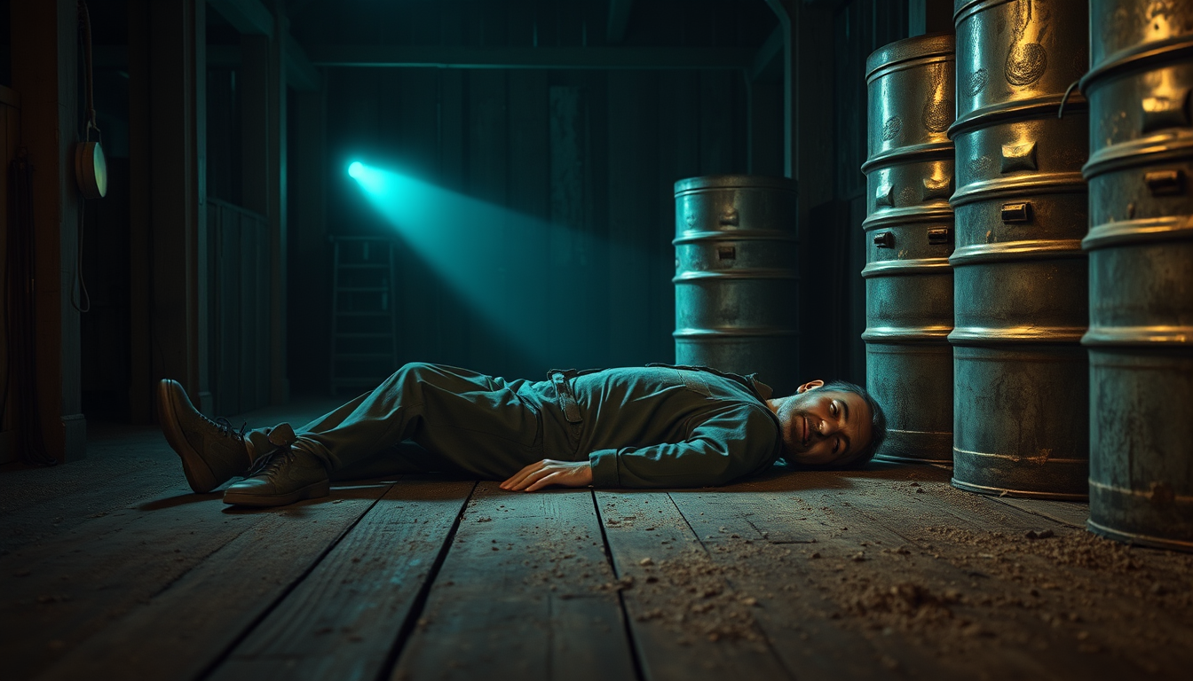 Tczew: śmierć 56-latka i tajemnicze beczki chemiczne w spichlerzu.