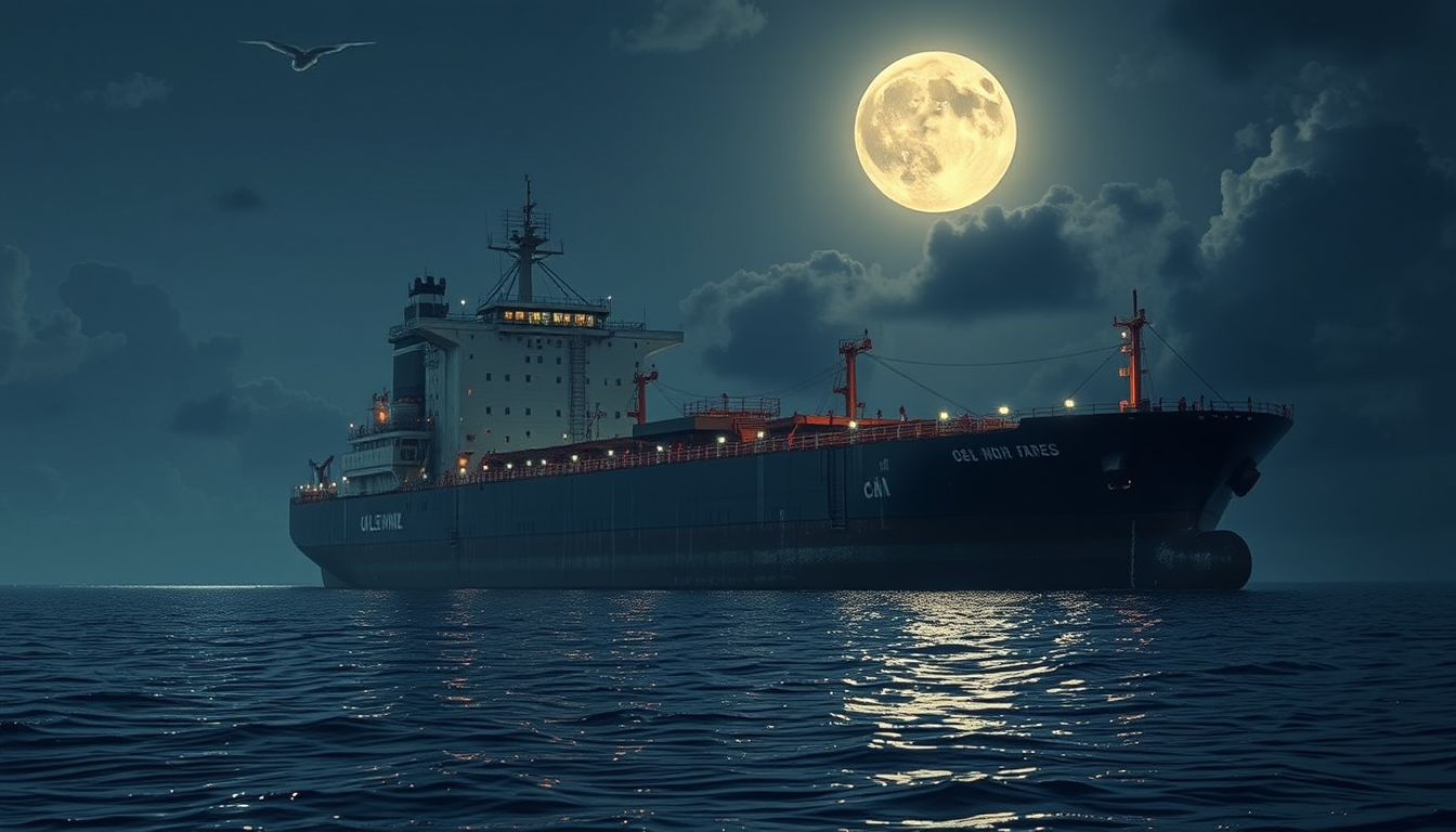 USA przechwyciły tankowiec "floty cieni" przewożący ropę z Wenezueli.