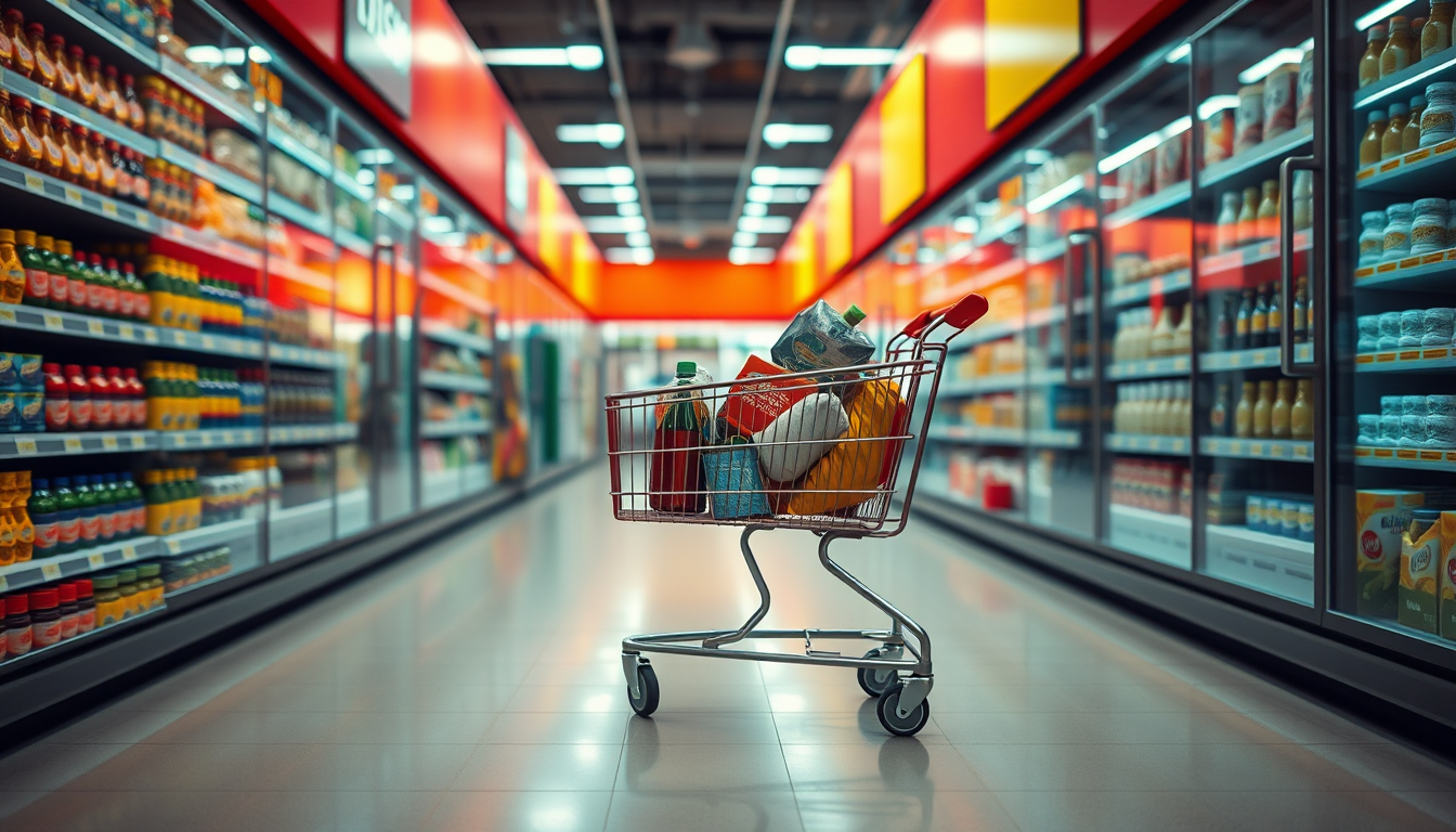 Biedronka notuje deflację w koszyku, walcząc promocjami o wolumen.