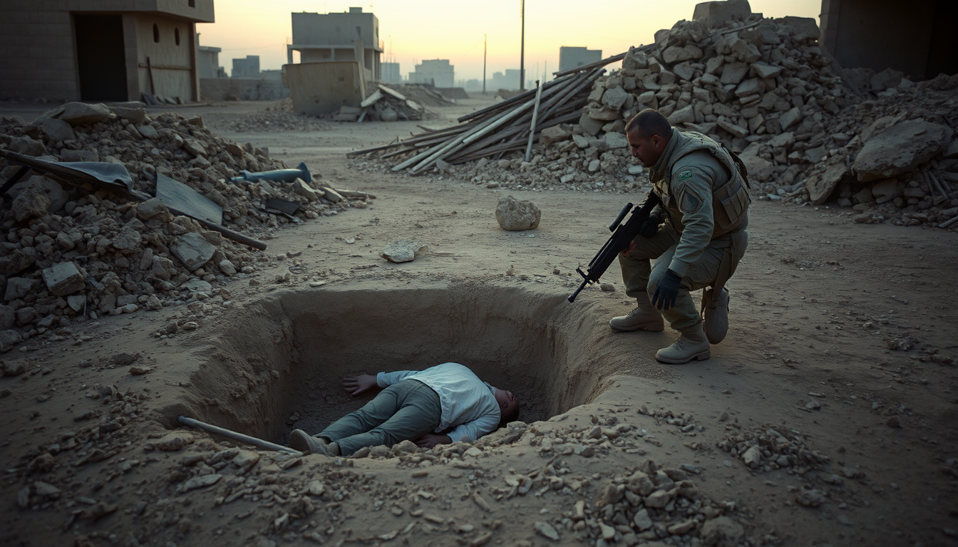 Izraelscy żołnierze rozkopali cmentarz w Gazie, pozostawiając zwłoki na powierzchni