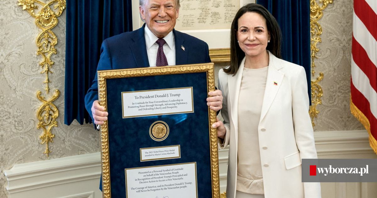 Korespondent Infobae: spotkanie Trumpa z Machado to nie fiasko