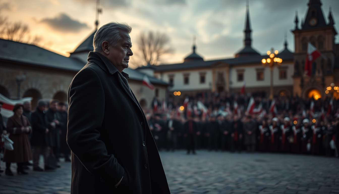 Prezydent Nawrocki na Jasnej Górze zdefiniował się jako lider przestępczej grupy.